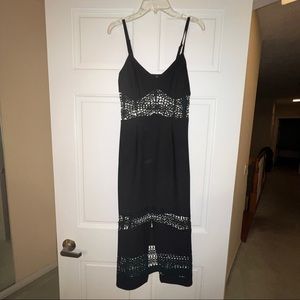 Black cocktail dress